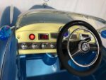 Mercedes 300S classic, 12 volt elektrische kinderauto met rubberen banden! - Afbeelding 3