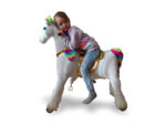 MY PONY, rijdend speelgoed unicorn van ROLLZONE ®, 4 - 10 jaar (MP2020-M) - Afbeelding 7