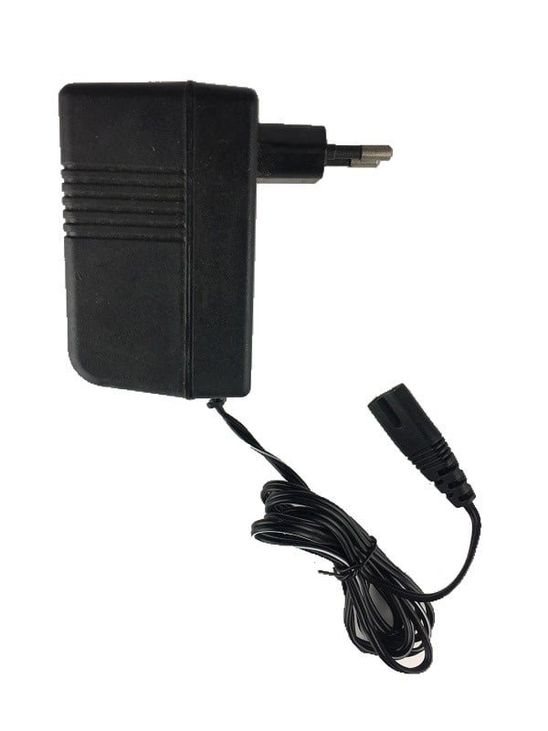 OPL12voltP-0-1.jpg 12 volt oplader voor kinder accu speelgoed (plat) - Afbeelding 1