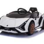 Lamborghini Sian, 12v elektrische kinderauto met vleugeldeuren