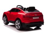 Audi e-tron ,12 volt elektrische kinderauto met rubberen banden, leder zitje en meer! - Afbeelding 4