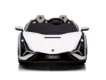 Lamborghini Sian, 2-persoons 24 volt elektrische kinderauto met rubberen banden, leder zitje en meer - Afbeelding 2
