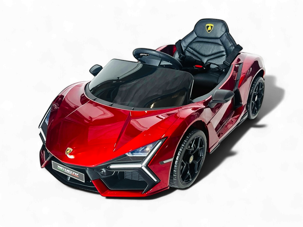 QLS8603-red-0.png Lamborghini Revuelto, 12 volt elektrische kinderauto - Afbeelding 1