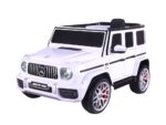 Mercedes G63, 12 volt Kinder Accu Auto, rubberen banden, leder zitje en meer!