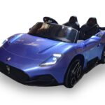 Maserati MC20, 2-zitter, 24v elektrische kinderauto, rubberen banden, leder zitje.