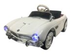 BMW 507 Oldtimer, 12 volt elektrische kinderauto met echte deuren