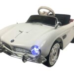 BMW 507 Oldtimer, 12 volt elektrische kinderauto met echte deuren