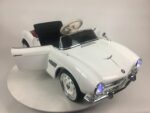 BMW 507 Oldtimer, 12 volt elektrische kinderauto met echte deuren - Afbeelding 4