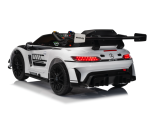 Mercedes-Benz Gt3 Amg 12 Volt Elektrische Kinderauto Met Rubberen Banden, Leder Zitje En Meer! - Afbeelding 5
