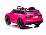 Audi Rs6,12 Volt Elektrische Kinderauto Met Rubberen Banden, Leder Zitje En Meer! - Afbeelding 4