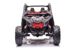 Can-Am Maverick 2-Persoons Buggy, 24V 14Ah, Leder Zitje, Rubberen Banden - Afbeelding 4