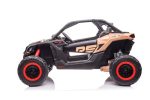 Can-Am Maverick 2-Persoons Buggy, 24V 14Ah, Leder Zitje, Rubberen Banden - Afbeelding 5