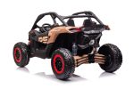 Can-Am Maverick 2-Persoons Buggy, 24V 14Ah, Leder Zitje, Rubberen Banden - Afbeelding 6