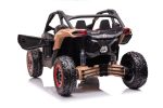 Can-Am Maverick 2-Persoons Buggy, 24V 14Ah, Leder Zitje, Rubberen Banden - Afbeelding 7