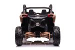 Can-Am Maverick 2-Persoons Buggy, 24V 14Ah, Leder Zitje, Rubberen Banden - Afbeelding 8