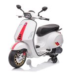 Vespa Sprint, 12 Volt Elektrische Scooter Met Muziek En Meer!