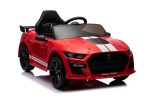 Ford Mustang Gt500,12 Volt Elektrische Kinderauto Met Rubberen Banden, Leder Zitje En Meer! - Afbeelding 3