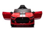 Ford Mustang Gt500,12 Volt Elektrische Kinderauto Met Rubberen Banden, Leder Zitje En Meer! - Afbeelding 4