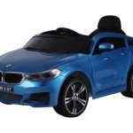 Bmw 6 Gt, Leder Zitje, Rubberen Banden, Kinder Accu Auto!