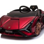 Lamborghini Sian, 12V Elektrische Kinderauto Met Vleugeldeuren