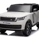 2-Persoons Range Rover, 24 Volt Elektrische Kinderauto, Mp4-Scherm, Rubberen Banden, Leder Zitting