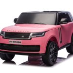 2-Persoons Range Rover, 24 Volt Elektrische Kinderauto, Mp4-Scherm, Rubberen Banden, Leder Zitting