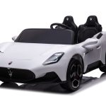 Maserati Mc20 2-Zitter, 24V Elektrische Kinderauto, Rubberen Banden, Leder Zitje.