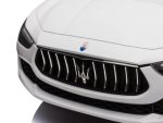 Maserati Ghibli, 12V Elektrische Kinderauto, Rubberen Banden, Leder Zitje. - Afbeelding 4