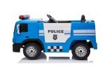 Politietruck 12V Elektrische Rit Op Vrachtwagen Blauw - Afbeelding 3