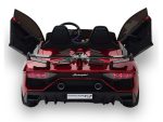 Lamborghini Aventador, 2-Persoons 24 Volt Elektrische Kinderauto Met Rubberen Banden, Leder Zitje! - Afbeelding 4