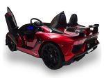 Lamborghini Aventador, 2-Persoons 24 Volt Elektrische Kinderauto Met Rubberen Banden, Leder Zitje! - Afbeelding 5