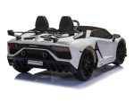 Lamborghini Aventador, 2-Persoons 24 Volt Elektrische Kinderauto Met Rubberen Banden, Leder Zitje! - Afbeelding 6