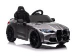Bmw M4, 12 Volt Elektrische Kinderauto, Leder Zitje, Rubberen Banden, Kinder Accu Auto! - Afbeelding 2