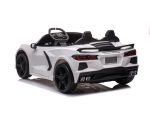 Corvette Stingray, 2-Persoons Elektrische Kinder Voertuig, 12 Volt Met Rubberen Banden, Leder Zitje En Meer! - Afbeelding 6