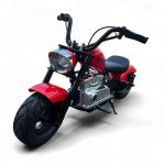 Chopper Warrior, 24 Volt Elektrische Kindermotor Met Luchtbanden En Kunstleder Zitje!