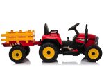 Tractor Rood, 2X 12 Volt Motoren, Elektrische Kindertractor. - Afbeelding 4