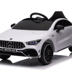 Mercedes Cla 45 S Amg Elektrische Kinderauto 12 Volt Elektrische Kinderauto Met Rubberen Banden, Leder Zitje En Meer!
