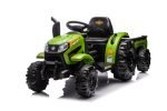 Elektrische Tractor Met Aanhangwagen, 12 Volt, Muziek Module, Bluetooth
